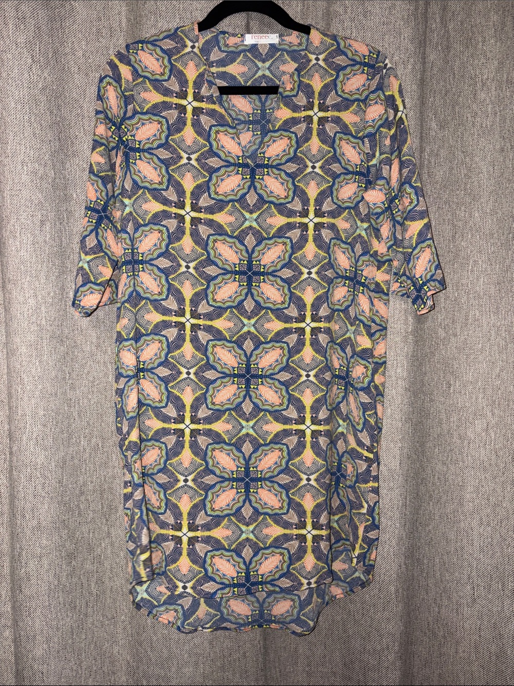 Renee C. 3/4 sleeve Shirt dress from Goldentote NWOT.